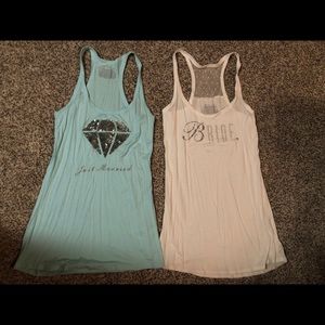 Bride/just married tanks